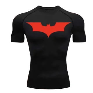 تیشرت استرج بتمن چاپ قرمز batman red